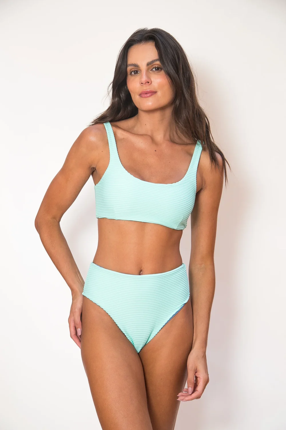 CALCINHA DANI HOT PANTS DF - ACQUA/ BLUE