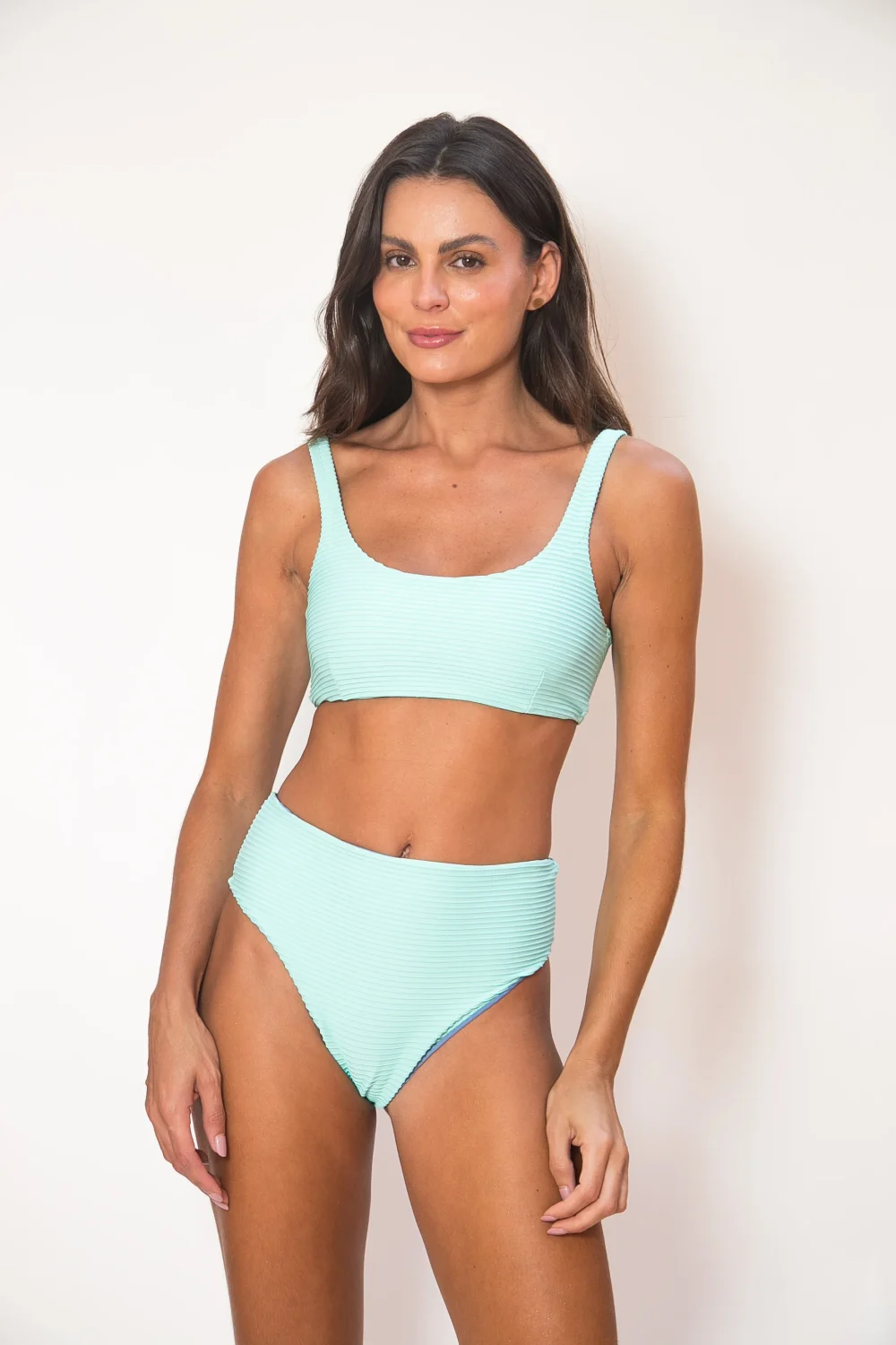 TOP DANI DF - ACQUA/ BLUE