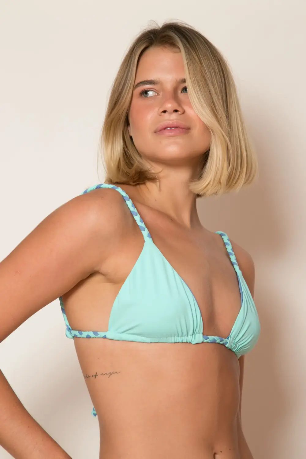 TOP CARAIVA DF - ACQUA/ BLUE