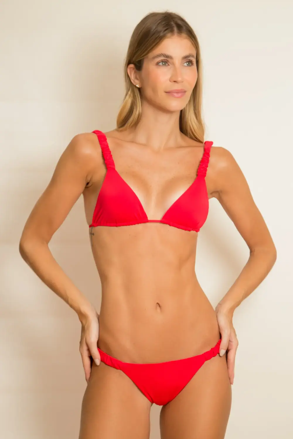 TOP CAMILA FRUFRU VERMELHO AXÉ E CALCINHA CAMILA FRUFRU VERMELHO AXÉ