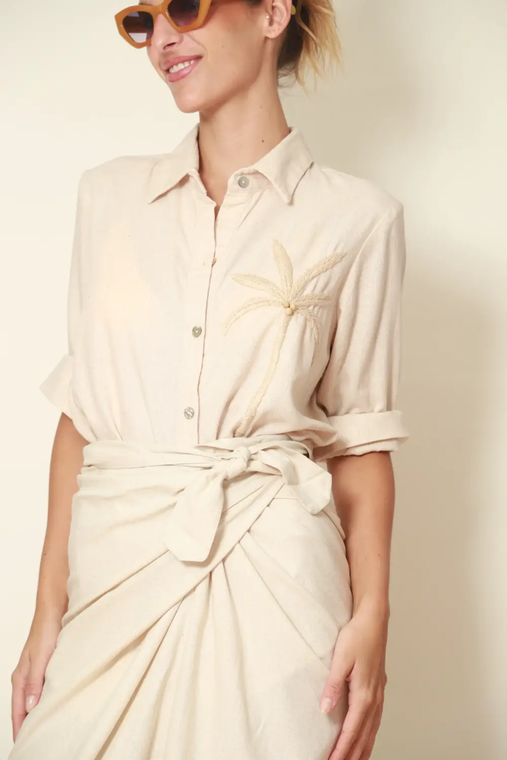 CAMISA MAURA COQUEIRO - CRU